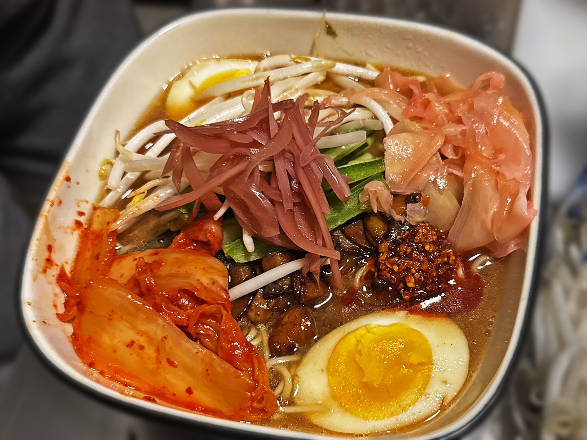 Ramen bowl, made by Charlie B's