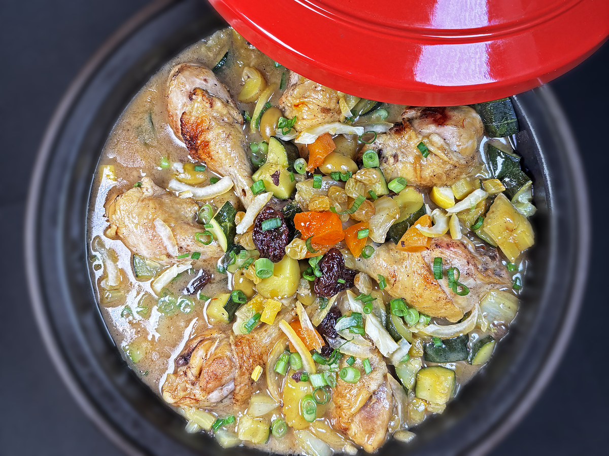 Chicken tagine, made by Charlie B's